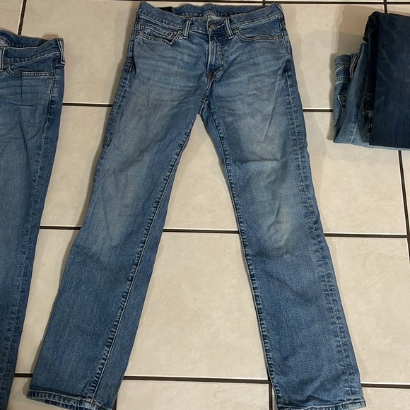 3 Abercrombie & Fitch 1 American Eagle Men’s Jeans size 28 x 30 - Picture 9 of 16